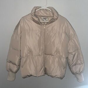 Shareen Collections (Australia) Puffer Coat in Cream